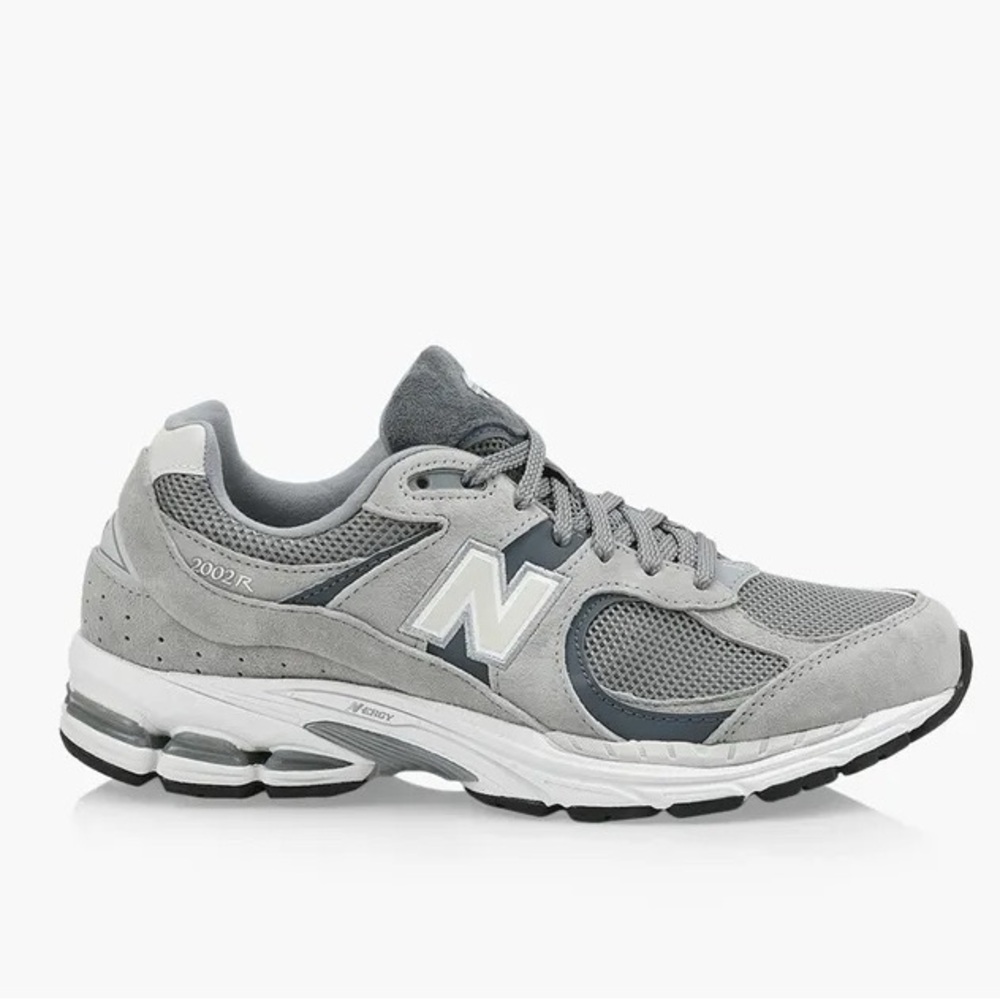New Balance Gray and White Sneakers